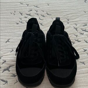 CHANEL Black Women's Sneakers